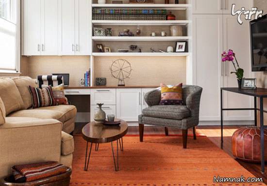 دکوراسیون منزل به رنگ نارنجی دکوراسیون نارنجی