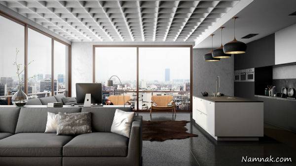 دکوراسیون رنگ تیره