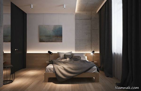 دکوراسیون رنگ تیره