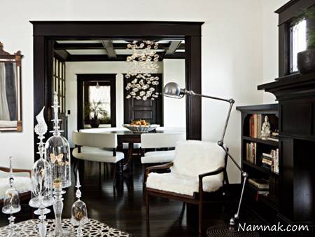 درب های منزل به رنگ مشکی درب های منزل