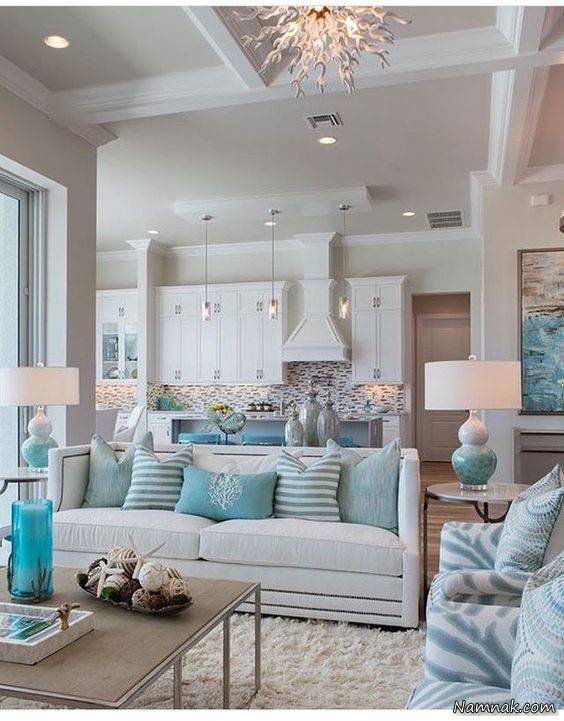 دکوراسیون آبی