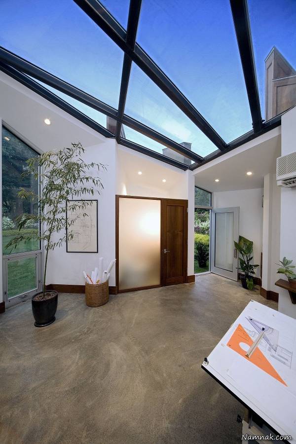 محیط کار در طبیعت دکوراسیون محیط کار