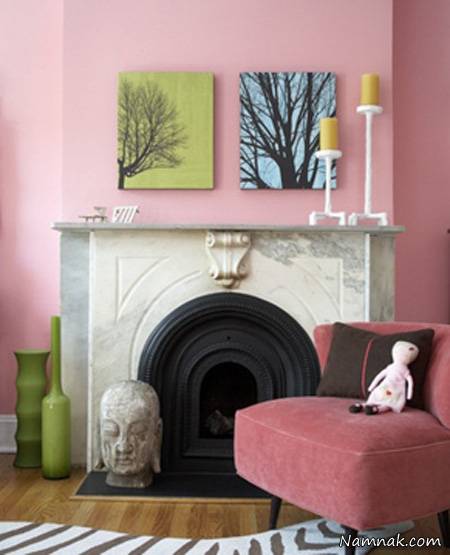 دکوراسیون صورتی 