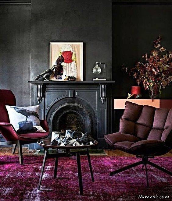 ایده های استفاده از رنگ بنفش در دکوراسیون منزل دکوراسیون منزل