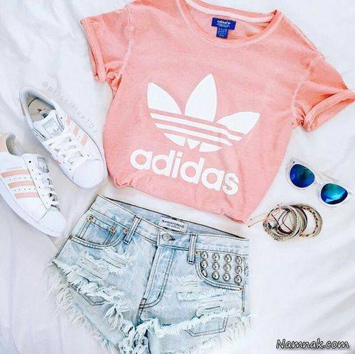 لباس و کتانی آدیداس دخترانه لباس آدیداس