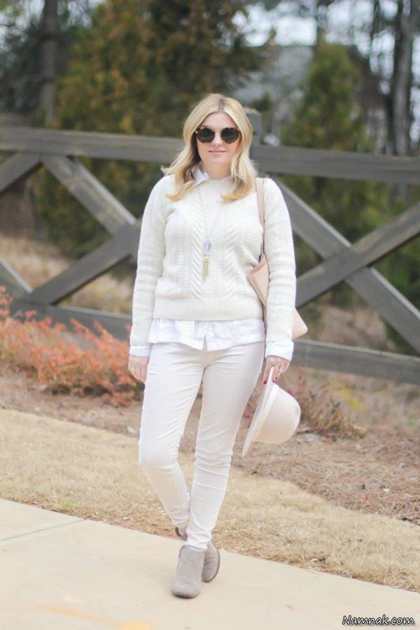 لباس سفید رنگ