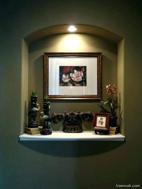 طاقچه بالای شومینه