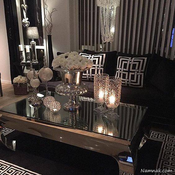 وسایل تزیینی در دکوراسیون های تیره دکوراسیون مشکی