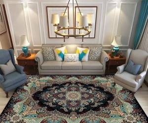 فرش سرمه ای