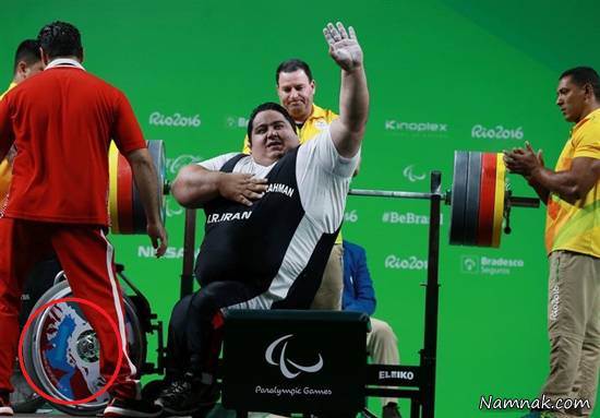 لباس کاروان ایران در پارالمپیک