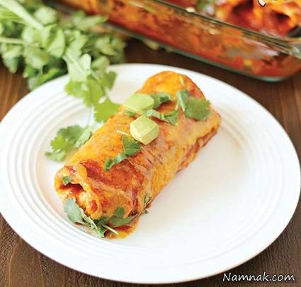 آنچیلادای مرغ