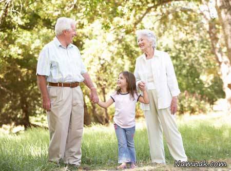 تربیت فرزندان و سپردنشان به مادربزرگ  پدربزرگ ها و مادربزرگ ها