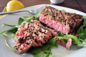 استیک ماهی تن