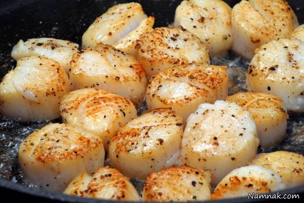 دستور غذاهای مختلف اسکالوپ مرغ