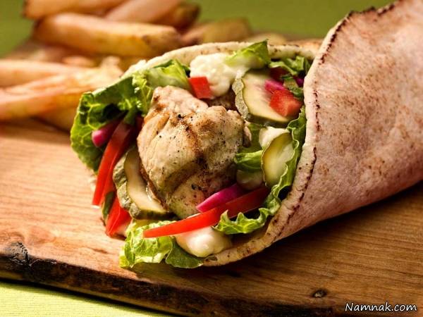 طرز تهیه شاورمای مرغ و سس مخصوص شاورمای مرغ و سس مخصوص