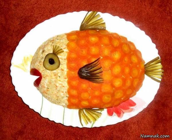 طرز تهیه سالاد الویه دریایی سالاد الویه دریایی