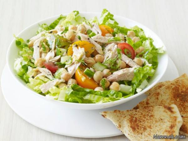 طرز تهیه تونا سالاد تونا سالاد