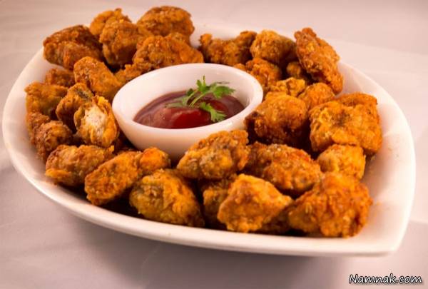 پاپ کورن پاپ کورن مرغی