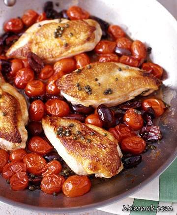 روش پخت مرغ مدیترانه ای مرغ مدیترانه ای