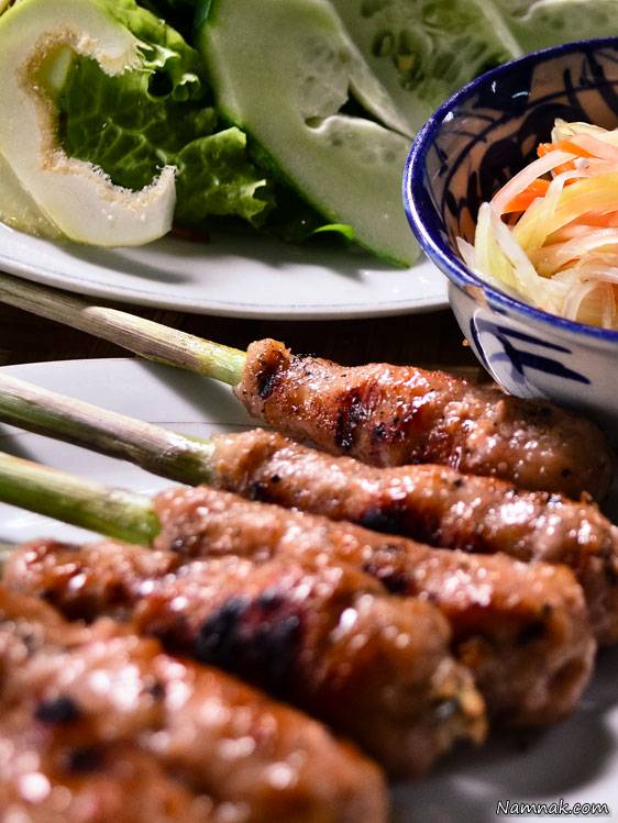 روش تهیه کباب چوبی کباب چوبی