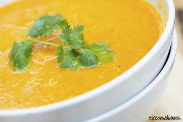 طرز تهیه سوپ گشنیز سوپ گشنیز