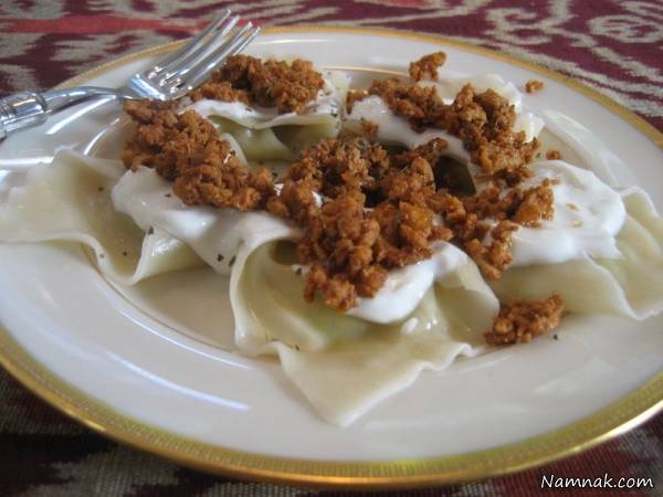 طرز تهیه آشک آشاک