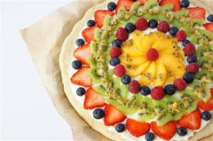 پیتزای میوه جات