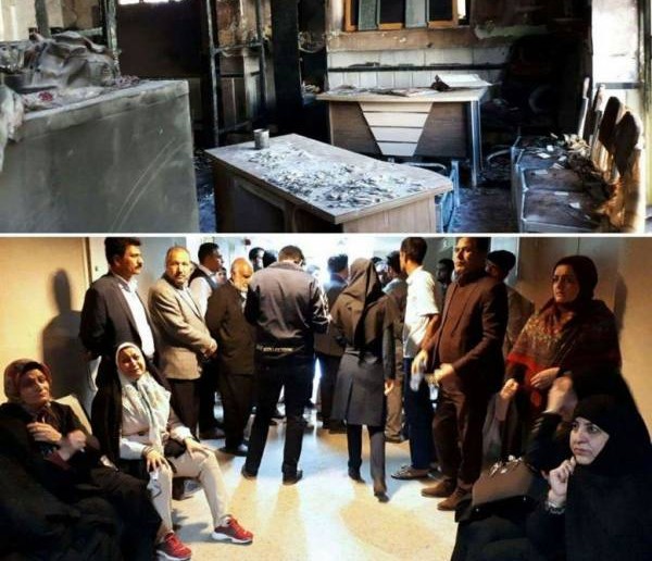 آتش سوزی زاهدان