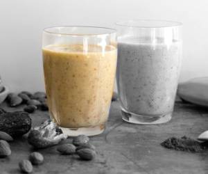 اسموتی شیر و خرما