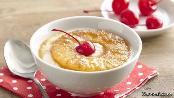 دسر خوشمزه ماست دسر ماست