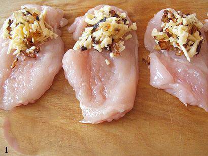 طرز تهیه رولت مرغ و پنیر رولت مرغ و پنیر