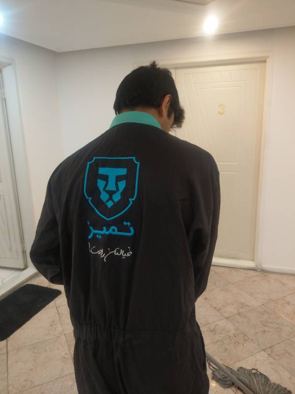 نظافتچی تمیز نظافت منزل