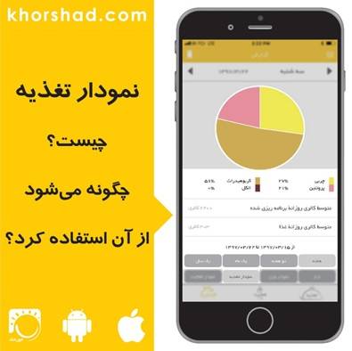 اپلیکیشن کالری شمار آنلاین خورشاد