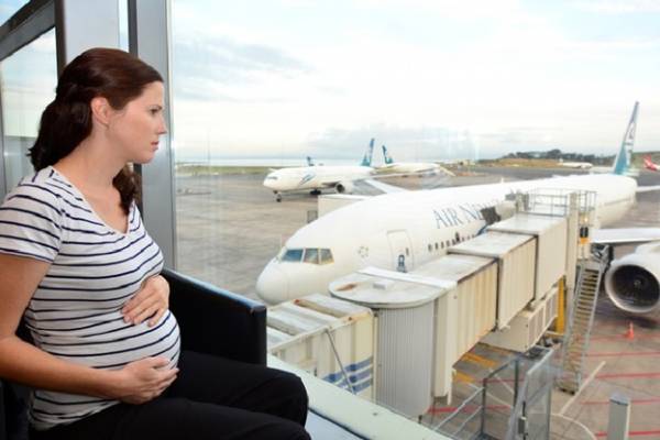 مسافرت بارداری