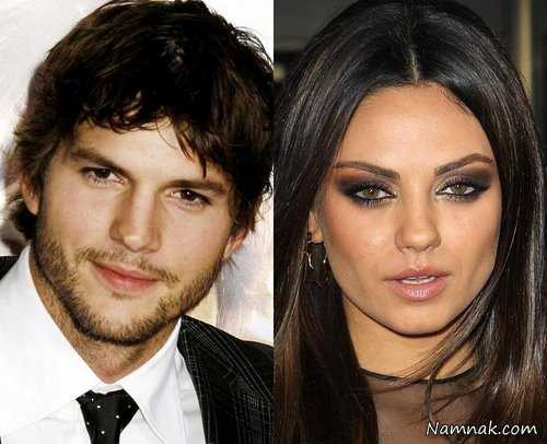 اشتون کوچر و همسرش اشتون کوچر