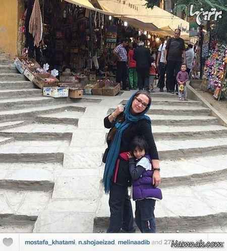 لاله صبوری و دخترش