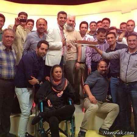 احسان و سولماز در تولد عادل فردوسی پور