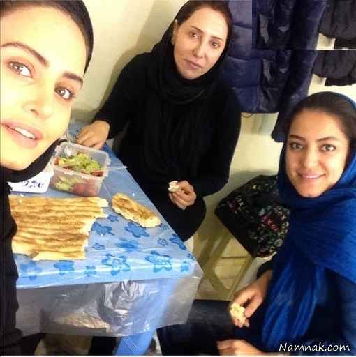 لیدا عباسی ، مهسان خداکرمی و الناز شاکردوست