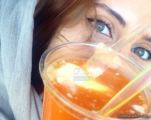 اینستاگرام الناز شاکردوست بازیگر زن معروف آب هویج الناز شاکردوست