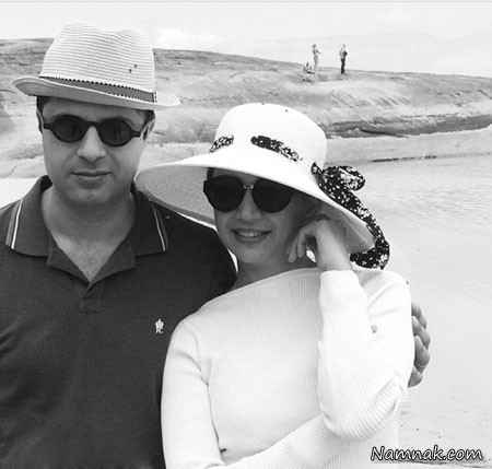 شبنم قلی خانی و همسرش