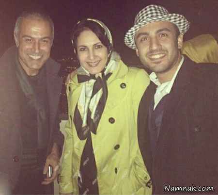 فاطمه گودرزی و پسرش