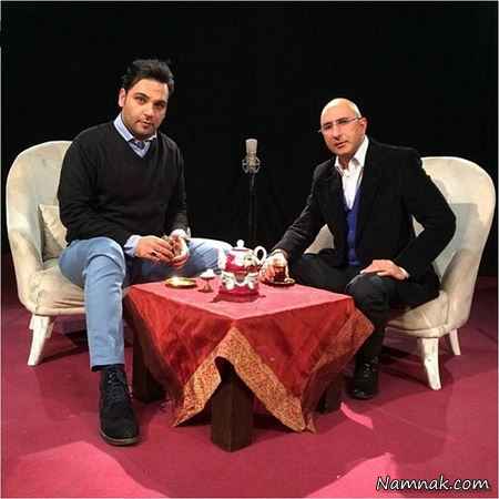 احسان علیخانی منصور ضابطیان احسان علیخانی در برنامه رادیو هفت