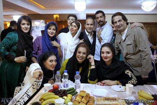 بازیگران در کنسرت خنده