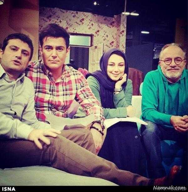 بیژن بیرنگ و بهنوش بختیاری و محمدرضا گلزار