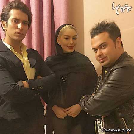 سحر قریشی و همسرش