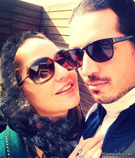 مهناز افشار و همسرش مهناز افشار و همسرش