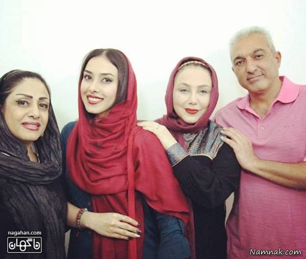 عکس خانوادگی بهنوش بختیاری عکس خانوادگی بهنوش بختیاری