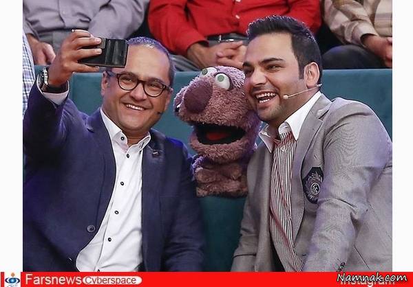 احسان علیخانی ، رامبد جوان و جناب خان در خندوانه احسان علیخانی ، رامبد جوان و جناب خان