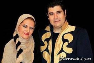 سالار عقیلی و همسرش