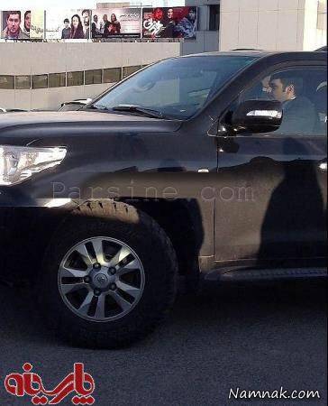  احسان علیخانی و ماشینش